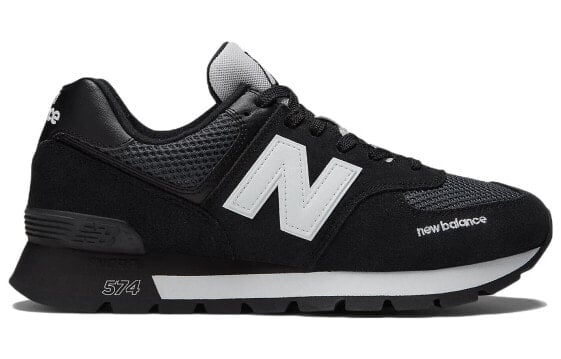 Для бега New Balance NB 574 Series Running Shoes Men Low-Top Black White ML574DGO