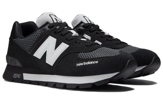 Для бега New Balance NB 574 Series Running Shoes Men Low-Top Black White ML574DGO