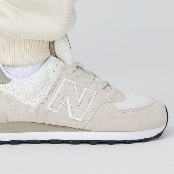 Для бега New Balance 574 Ivory Beige White U574SE2