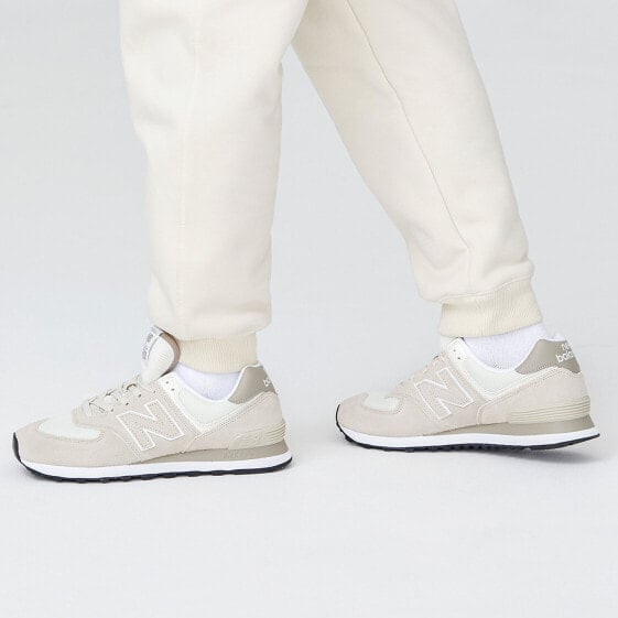 Для бега New Balance 574 Ivory Beige White U574SE2