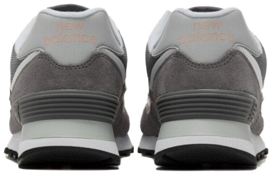 Для бега New Balance NB 574 Running Shoes Women's Low-Top Gray Pink WL574BTA
