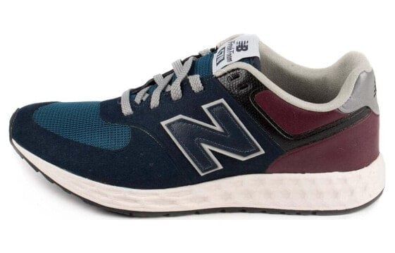 Для бега New Balance 574 Fresh Foam Mita Sneakers Navy Burgundy MFL574HC
