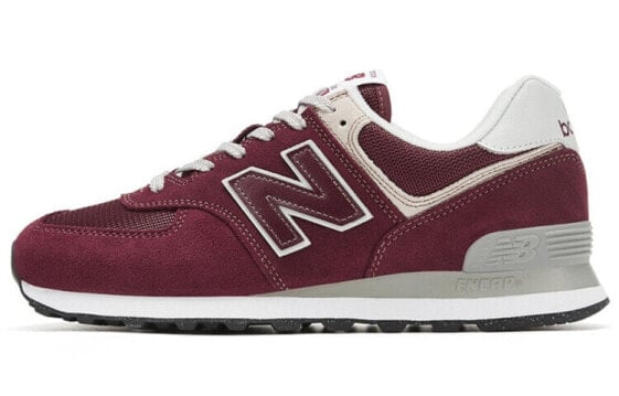 Для бега New Balance 574 Burgundy White ML574EVM