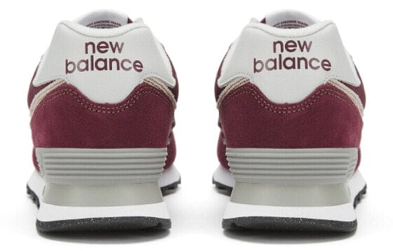 Для бега New Balance 574 Burgundy White ML574EVM