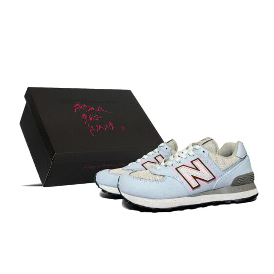 Для бега New Balance NB 574 Running Shoes Unisex Low-Top Blue ML574EVW