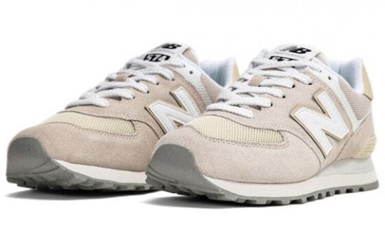 Для бега New Balance 574 Shoes 'Beige White' U574FOG-