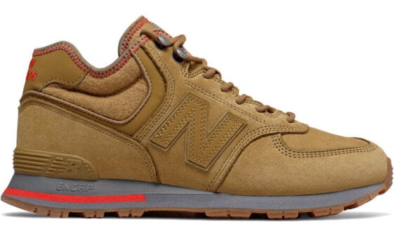 Для бега New Balance NB 574 Running Shoes Unisex Low-Top Olive Brown MH574REB