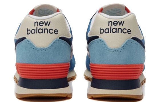 Для бега New Balance NB 574 Running Shoes Unisex Low-Top White/Red ML574SOS