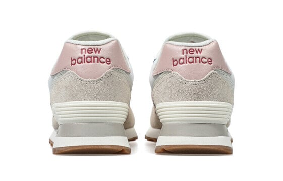 Для бега New Balance 574 White Pink Gum U574RE2