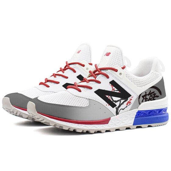 Для бега New Balance NB 574 Sport Running Shoes Unisex Low-Top Ink Plum MS574SCN