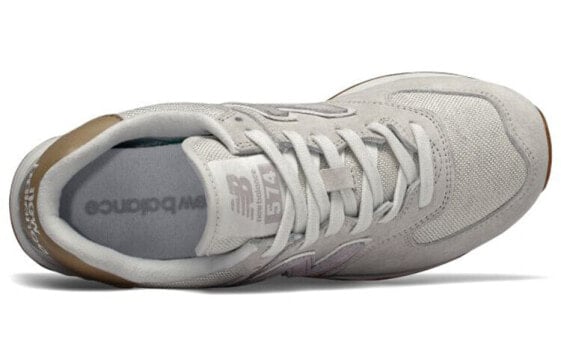 Для бега New Balance NB 574 Series Running Shoes Women's Low-Top Lotus Gray WL574LCC