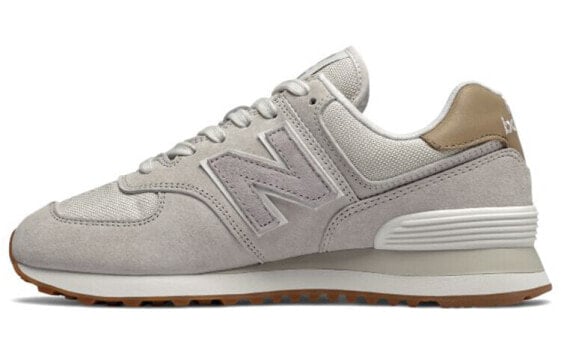 Для бега New Balance NB 574 Series Running Shoes Women's Low-Top Lotus Gray WL574LCC