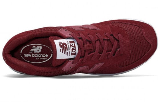Для бега New Balance NB 574 Running Shoes Unisex Low-Top Scarlet/White ML574WC