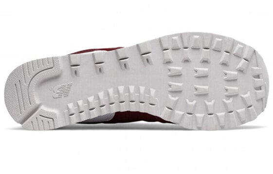 Для бега New Balance NB 574 Running Shoes Unisex Low-Top Scarlet/White ML574WC