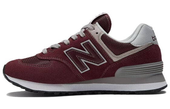 Для бега New Balance 574 Core Burgundy White Women's WL574EVM