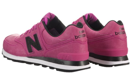 Для бега New Balance NB 574 Running Shoes Women's Low-Top Rose Red/Black WL574MGR