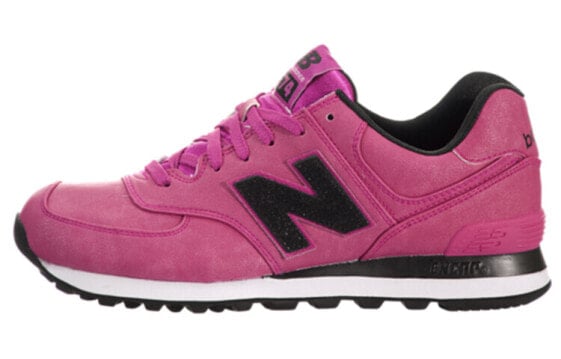Для бега New Balance NB 574 Running Shoes Women's Low-Top Rose Red/Black WL574MGR