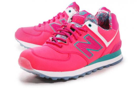 Для бега New Balance NB 574 Running Shoes Women's Low-Top Pink WL574IGP