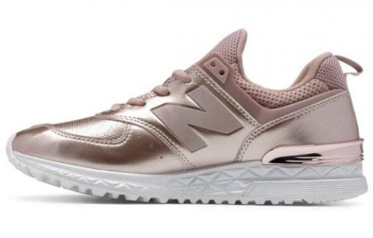 Для бега New Balance NB 574 Sport Running Shoes Women's Low-Top Rose Gold WS574SAR