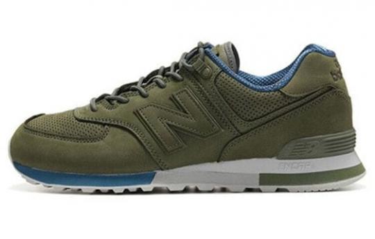 Для бега New Balance NB 574 Running Shoes Unisex Low-Top Army Green ML574ENB