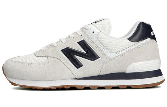 Для бега New Balance 574 White Navy Gum ML574TF2
