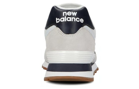 Для бега New Balance 574 White Navy Gum ML574TF2