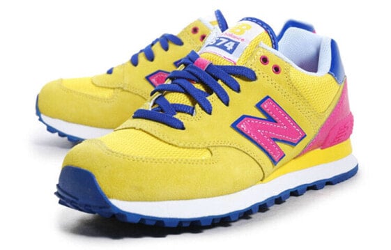Для бега New Balance NB 574 Running Shoes Women's Low-Top Yellow WL574CYP