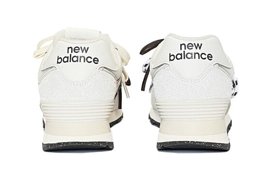 Для бега New Balance NB 574 Running Shoes Unisex Low-Top White Gray U574LS2