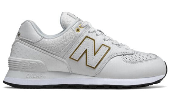 Для бега New Balance Running Shoes Women's Low-Top Bright White WL574LDE