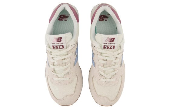 Для бега New Balance 574 Beige Baby Pink Ecru Blue Women's WL574RD