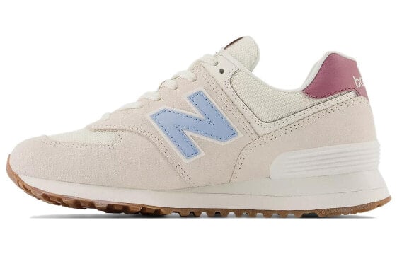 Для бега New Balance 574 Beige Baby Pink Ecru Blue Women's WL574RD
