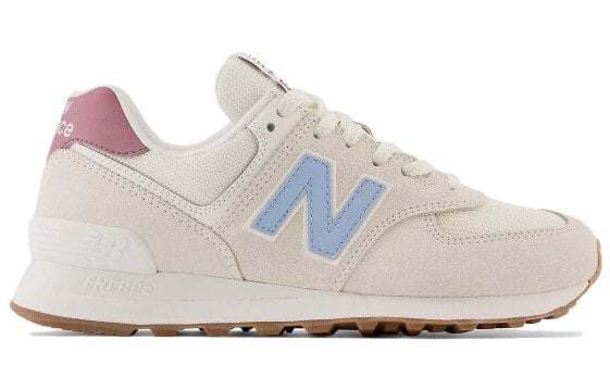 Для бега New Balance 574 Beige Baby Pink Ecru Blue Women's WL574RD