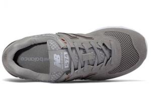 Для бега New Balance NB 574 Running Shoes Women's Low-Top Magnetic Gray WL574FSC