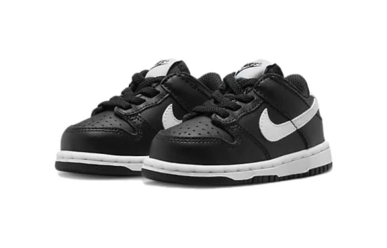 Nike Dunk Anti-Slip Wear-Resistant Low-Top Skateboard Shoes Men's Black Pink DD1391-100（Team218-步步生莲S-BOX）