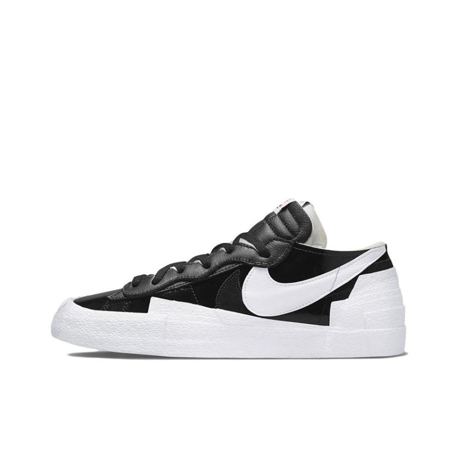 Sacai x Nike Blazer Low black patent leather (DM6443-001)