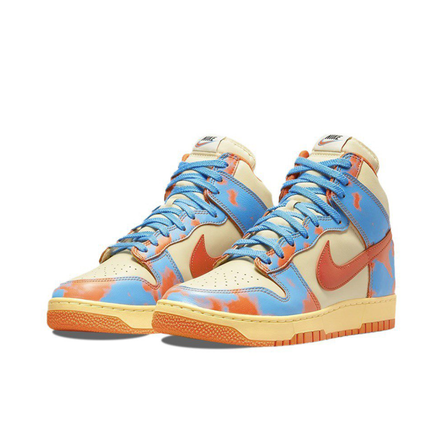 Nike Dunk High 1985 SP "Orange Acid Wash" (DD9404-800)