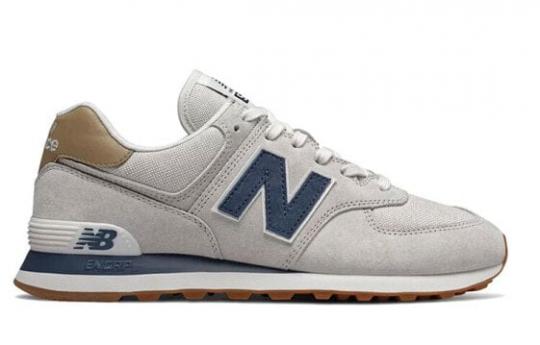 Для бега New Balance NB 574 Running Shoes Unisex Low-Top Gray ML574LGI