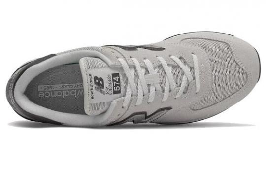 Для бега New Balance 574 White Silver ML574BH2