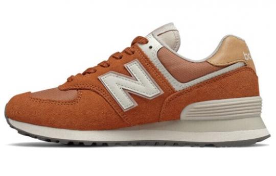 Для бега New Balance NB 574 Running Shoes Women's Low-Top Brown WL574SYN