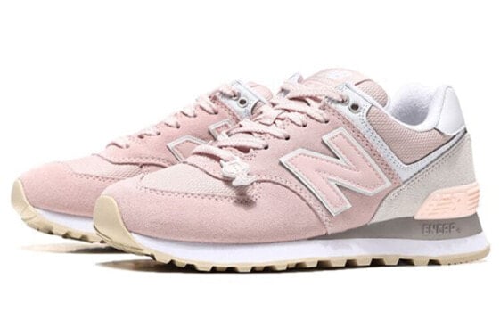 Для бега New Balance NB 574 Series Running Shoes Women's Low-Top Shell Pink WL574TAC