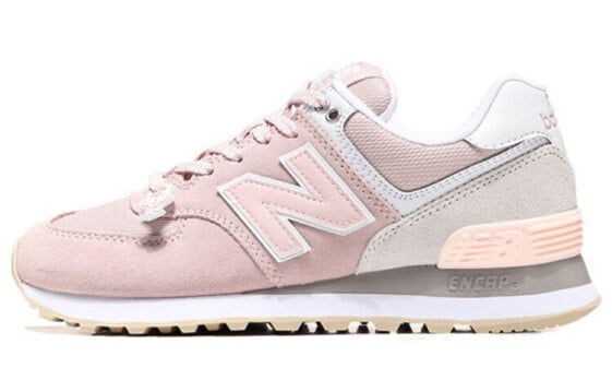 Для бега New Balance NB 574 Series Running Shoes Women's Low-Top Shell Pink WL574TAC