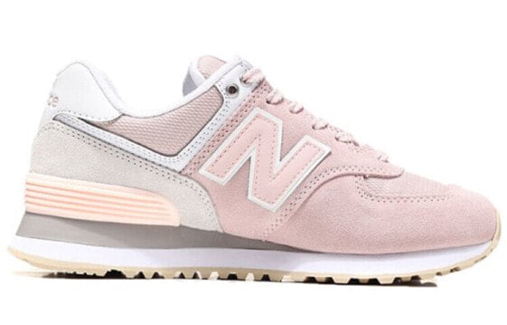 Для бега New Balance NB 574 Series Running Shoes Women's Low-Top Shell Pink WL574TAC