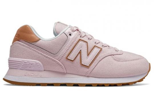 Для бега New Balance NB 574 Running Shoes Women's Low-Top Pink WL574SCA