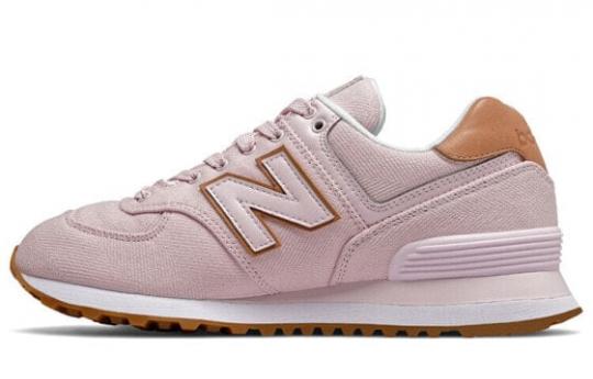 Для бега New Balance NB 574 Running Shoes Women's Low-Top Pink WL574SCA