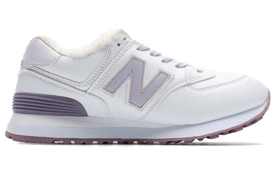 Для бега New Balance NB 574 Series Running Shoes Women's Low-Top White/Purple WL574SF