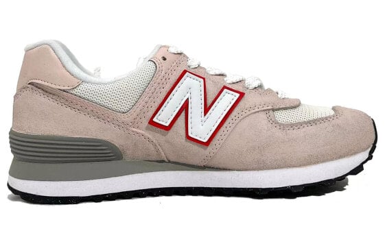 Для бега New Balance NB 574 Series Running Shoes Women's Low-Top Pink/White ML574EVW