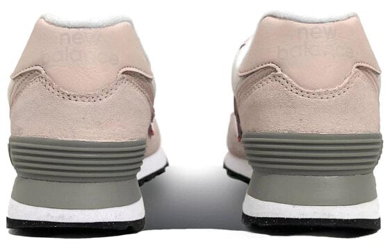 Для бега New Balance NB 574 Series Running Shoes Women's Low-Top Pink/White ML574EVW