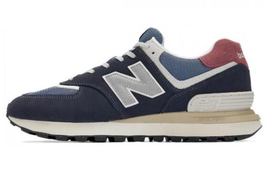 Для бега New Balance 574 Legacy Navy Grey Pink U574LGFN