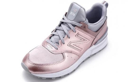 Для бега New Balance NB 574 Sport Running Shoes Women's Low-Top Rose Gold WS574SFF