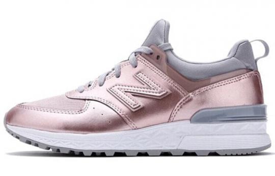 Для бега New Balance NB 574 Sport Running Shoes Women's Low-Top Rose Gold WS574SFF